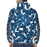 customized minnesota timberwolves camouflage mashup midnight blue windbreaker jacket best selling