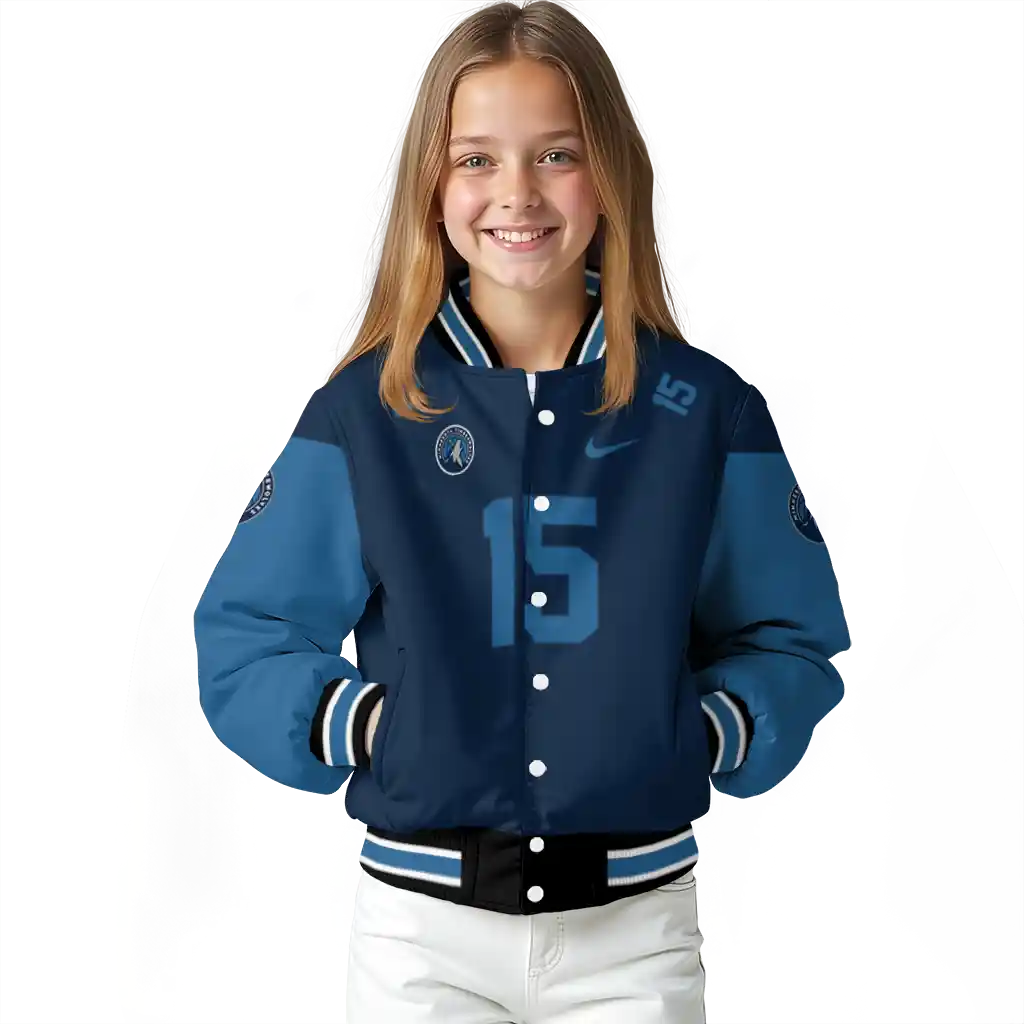 customized minnesota timberwolves team patch midnight blue varsity jacket top rated customized minnesota timberwolves team patch midnight blue varsity jacket top rated