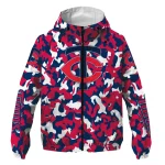 customized minnesota twins camouflage mashup navy windbreaker jacket best selling