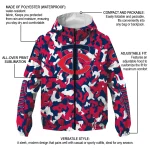 customized minnesota twins camouflage mashup navy windbreaker jacket best selling