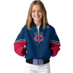 customized minnesota twins chevron style navy bomber jacket best selling