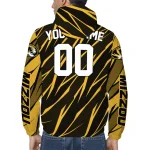 customized missouri tigers abstract streaks black windbreaker jacket best selling