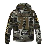 customized missouri tigers skull camo camouflage windbreaker jacket best selling