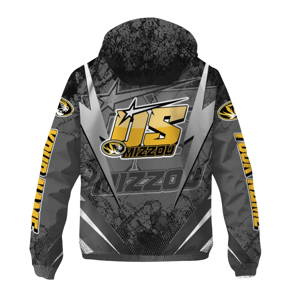 customized missouri tigers us rock star black windbreaker jacket fashion forward customized missouri tigers us rock star black windbreaker jacket fashion forward