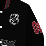 customized montreal canadiens claw cut black varsity jacket best selling