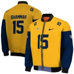 customized nashville predators team patch gold bomber jacket best selling