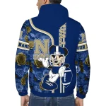 customized navy midshipmen football micky mouse blue windbreaker jacket best selling