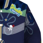 customized navy midshipmen spongebob playtime blue varsity jacket best selling