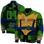customized navy midshipmen turtle armor varsity jacket best selling