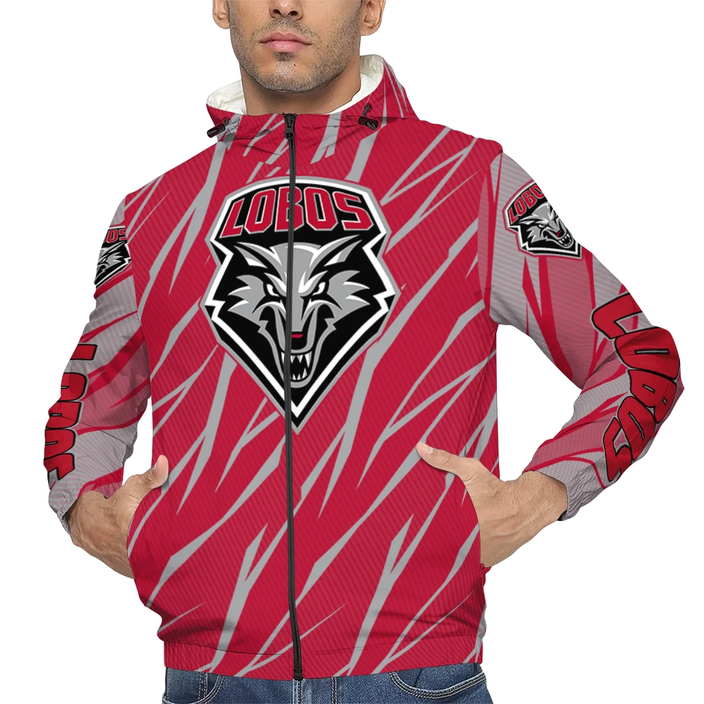 customized new mexico lobos abstract streaks red windbreaker jacket top rated customized new mexico lobos abstract streaks red windbreaker jacket top rated