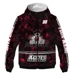 customized new mexico state aggies shards cluster crimson windbreaker jacket best selling