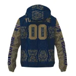customized new orleans pelicans cat eyes navy windbreaker jacket best selling