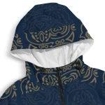 customized new orleans pelicans cat eyes navy windbreaker jacket best selling