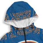 customized new york islanders cat eyes blue windbreaker jacket best selling