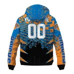 customized new york knicks brick motion blue black windbreaker jacket best selling