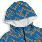 customized new york knicks trellis mesh blue windbreaker jacket best selling