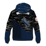 customized new york yankees arrow matrix navy black windbreaker jacket best selling