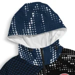 customized new york yankees arrow matrix navy black windbreaker jacket best selling