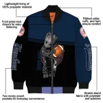 customized new york yankees groot football navy black bomber jacket best selling