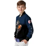 customized new york yankees groot football navy black bomber jacket best selling