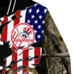 customized new york yankees patriot deer camouflage varsity jacket best selling