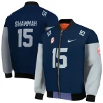 customized new york yankees team patch navy bomber jacket best selling