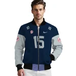 customized new york yankees team patch navy bomber jacket best selling
