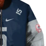 customized new york yankees team patch navy bomber jacket best selling