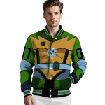 customized north carolina tar heels turtle armor varsity jacket best selling