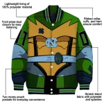 customized north carolina tar heels turtle armor varsity jacket best selling