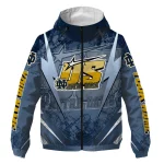 customized notre dame fighting irish us rock star navy windbreaker jacket best selling