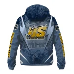 customized notre dame fighting irish us rock star navy windbreaker jacket best selling