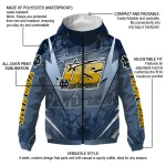 customized notre dame fighting irish us rock star navy windbreaker jacket best selling