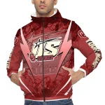 customized oklahoma sooners us rock star crimson windbreaker jacket best selling
