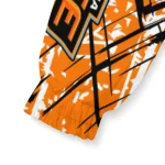 customized oklahoma state cowboys brushstroke pattern orange windbreaker jacket best selling