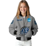 customized old dominion monarchs feral slash grey bomber jacket best selling