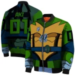 customized old dominion monarchs turtle armor bomber jacket best selling