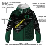 customized oregon ducks arrow matrix green black windbreaker jacket best selling