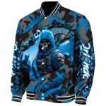 customized orlando magic skull horde blue varsity jacket best selling