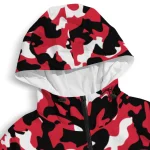 customized ottawa senators camouflage mashup red windbreaker jacket best selling