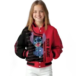 customized ottawa senators stitch laughing red varsity jacket best selling
