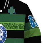 customized philadelphia 76ers clover green lines green black varsity jacket best selling