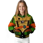 customized philadelphia flyers turtle armor varsity jacket best selling