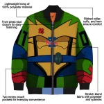 customized philadelphia phillies turtle armor bomber jacket best selling