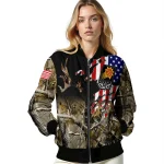 customized phoenix suns patriot deer camouflage bomber jacket best selling