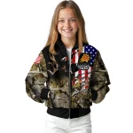 customized phoenix suns patriot deer camouflage bomber jacket best selling