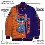 customized phoenix suns stitch laughing purple varsity jacket best selling