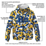 customized pittsburgh panthers camouflage mashup royal blue windbreaker jacket best selling