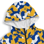 customized pittsburgh panthers camouflage mashup royal blue windbreaker jacket best selling