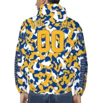 customized pittsburgh panthers camouflage mashup royal blue windbreaker jacket best selling